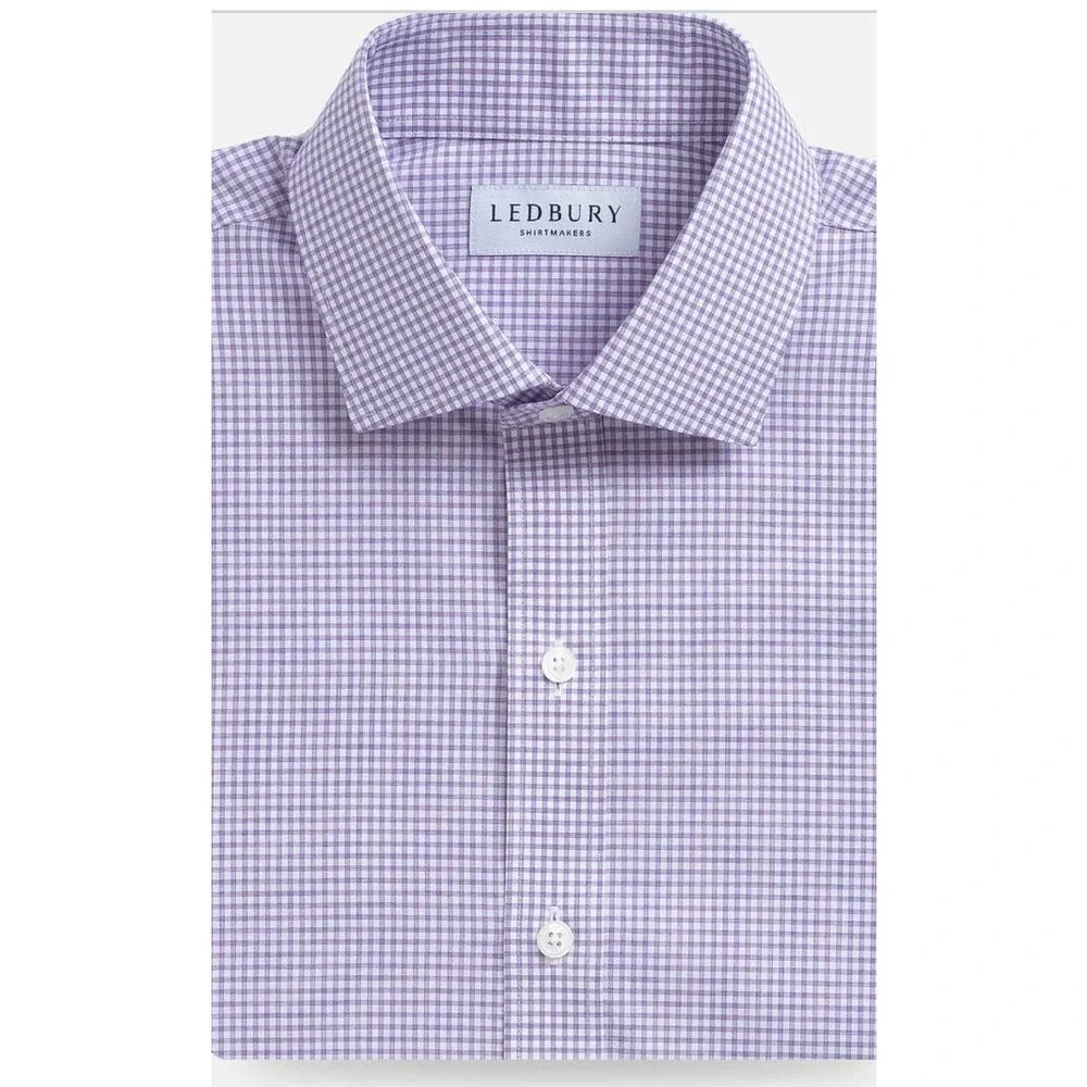 Ledbury Slim Fit Gingham shirt - Picture 1 of 4